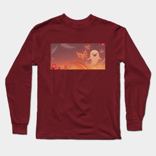 Hu Tao Namecard Long Sleeve T-Shirt